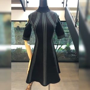 Guess XS dress mid-length Black green